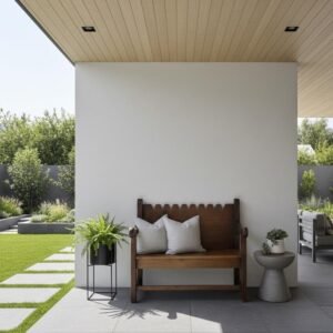 LP-48 Banco de Estilo Rústico Español