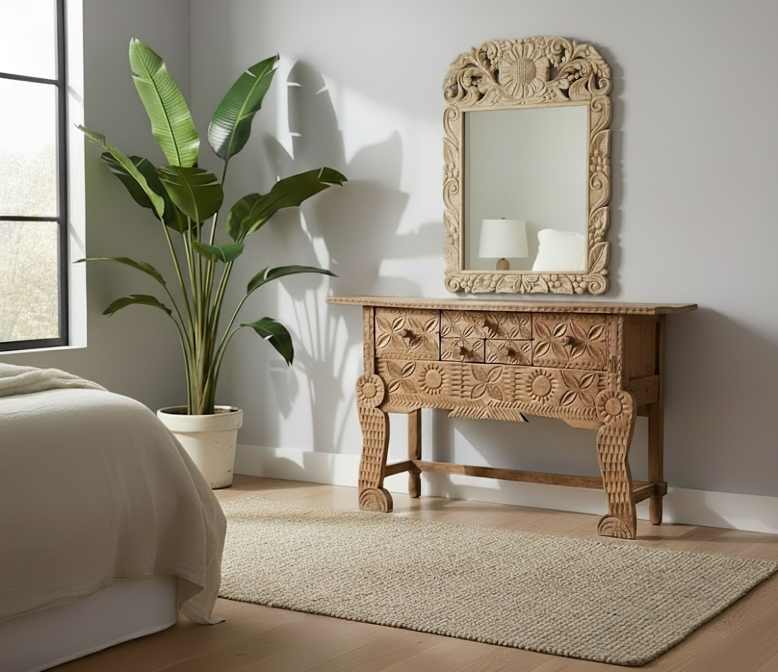 PT-9 Consola/Cómoda Rústica Nahualá