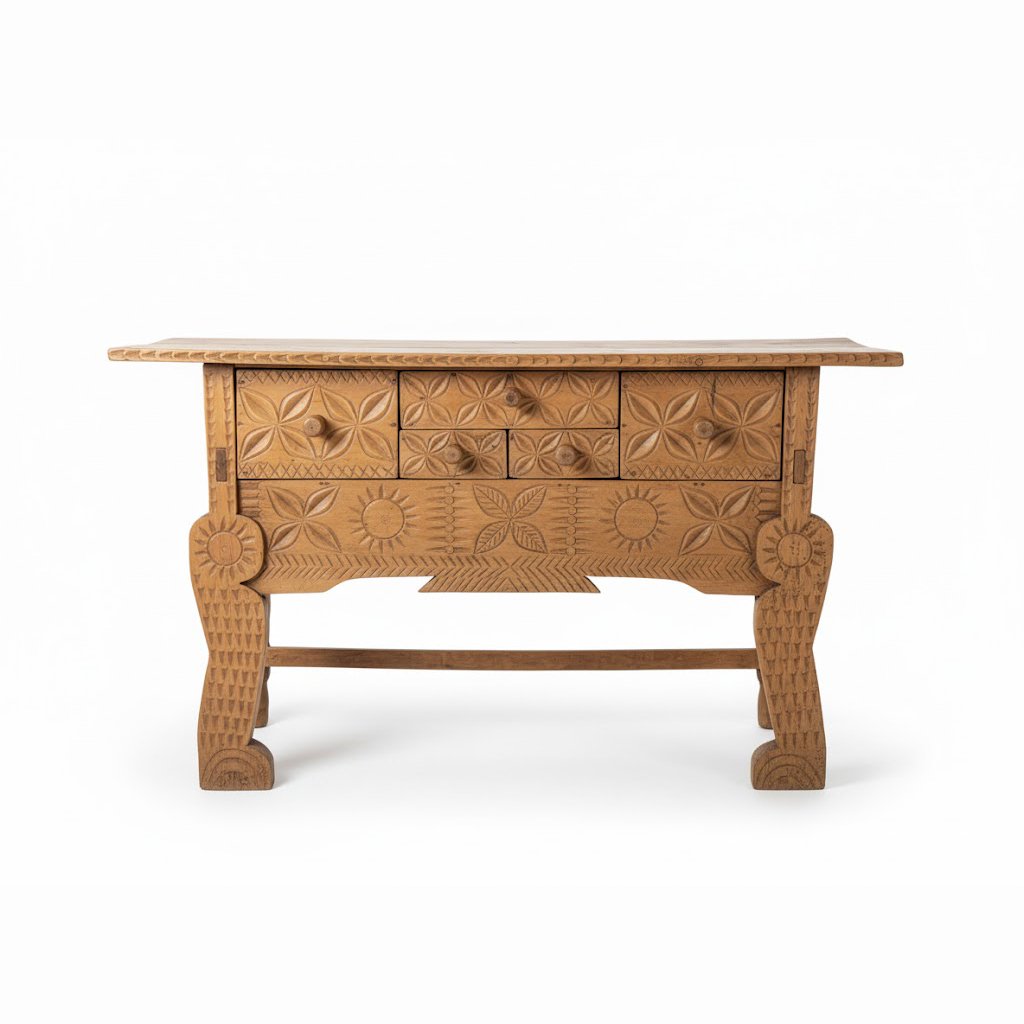 PT-9 Consola/Cómoda Rústica Nahualá - Imagen 2