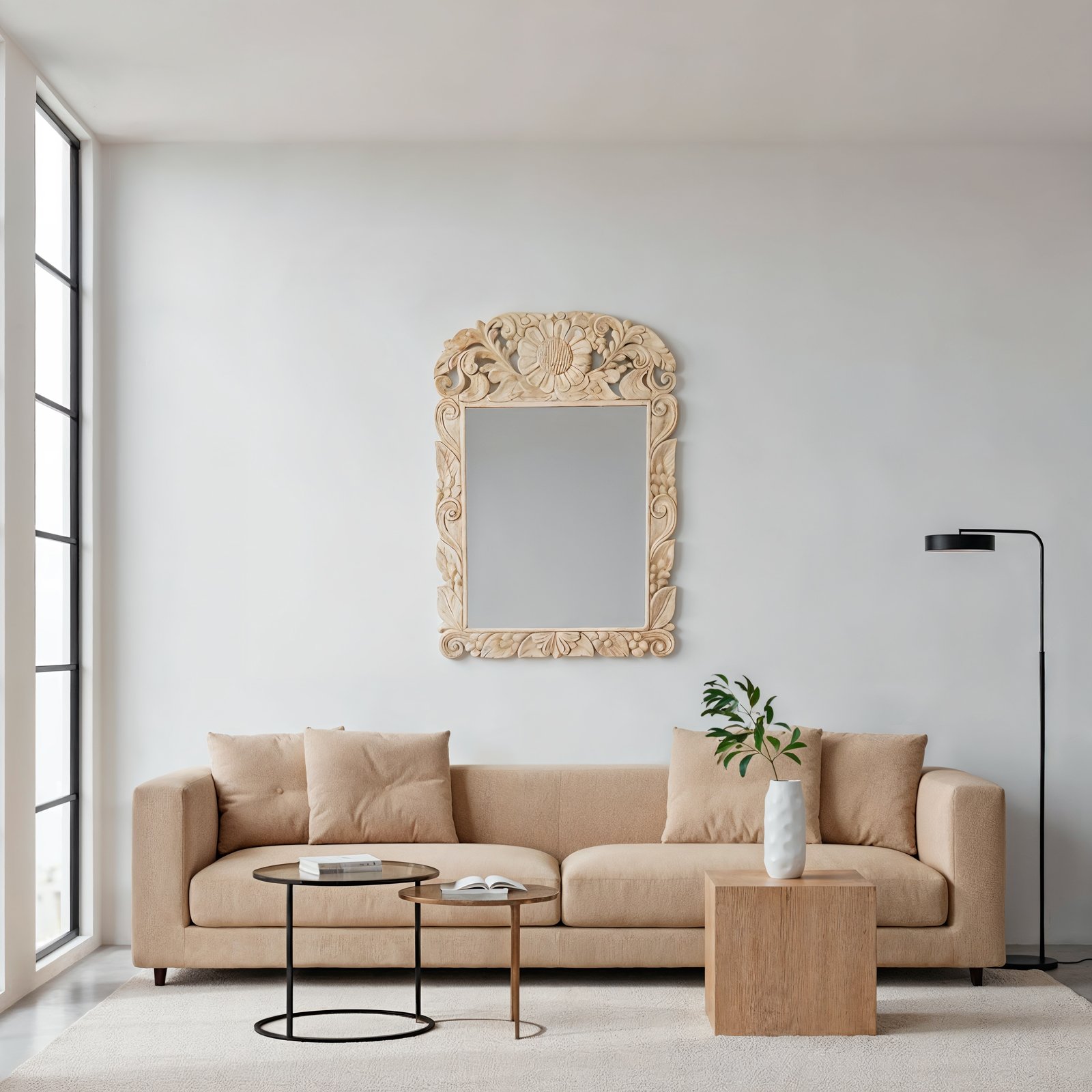 DY-A01 Espejo tallado Decapé