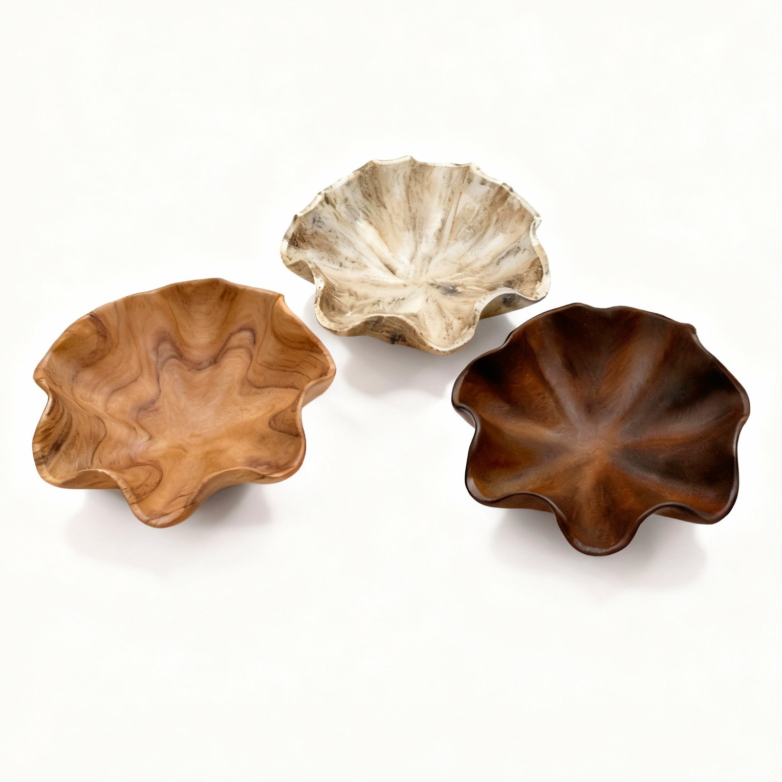 Cuenco de madera Hoja - Imagen 2