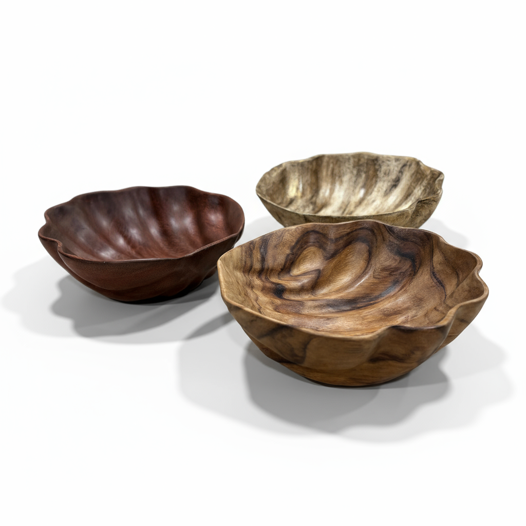 Cuenco de madera Concha Marina - Imagen 2