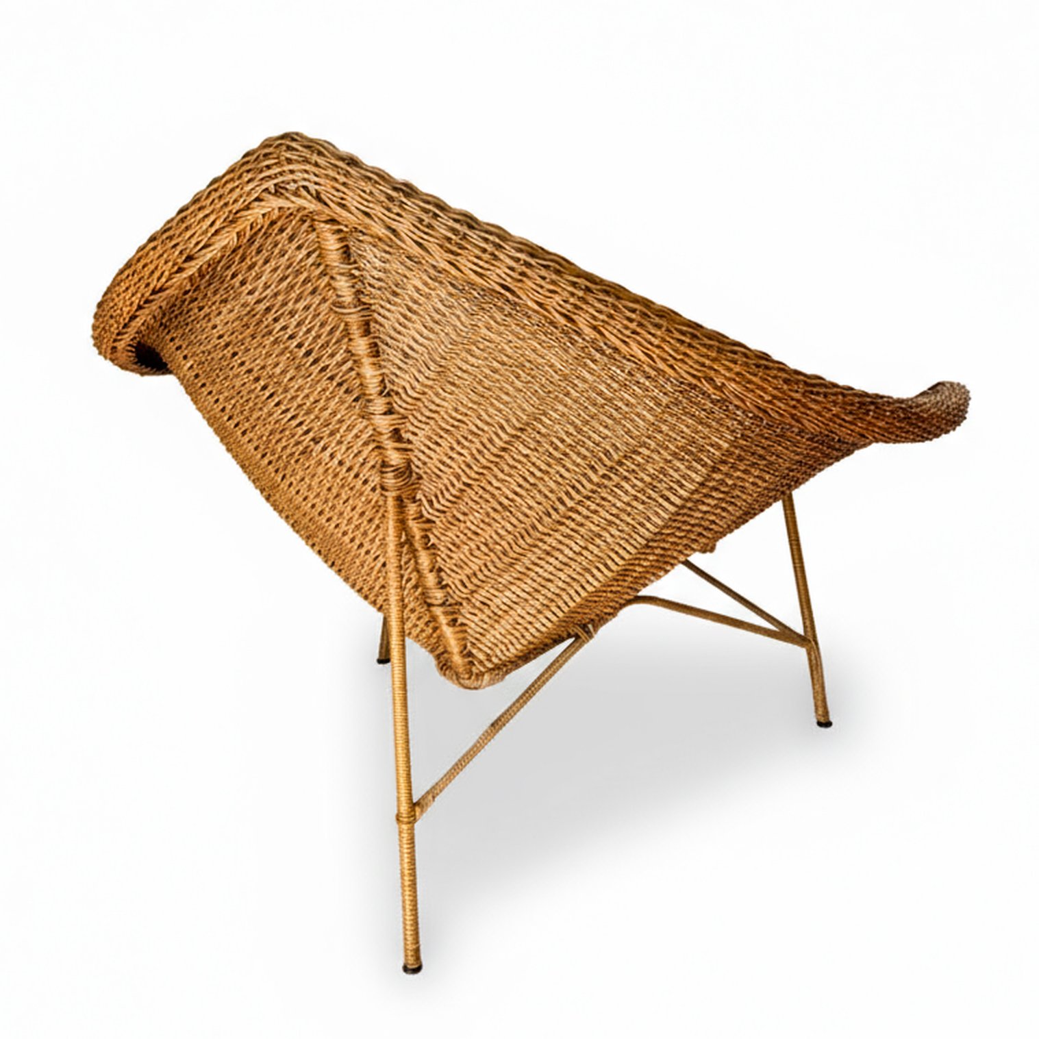 DY-03 SILLON MIMBRE LEAF - Imagen 2