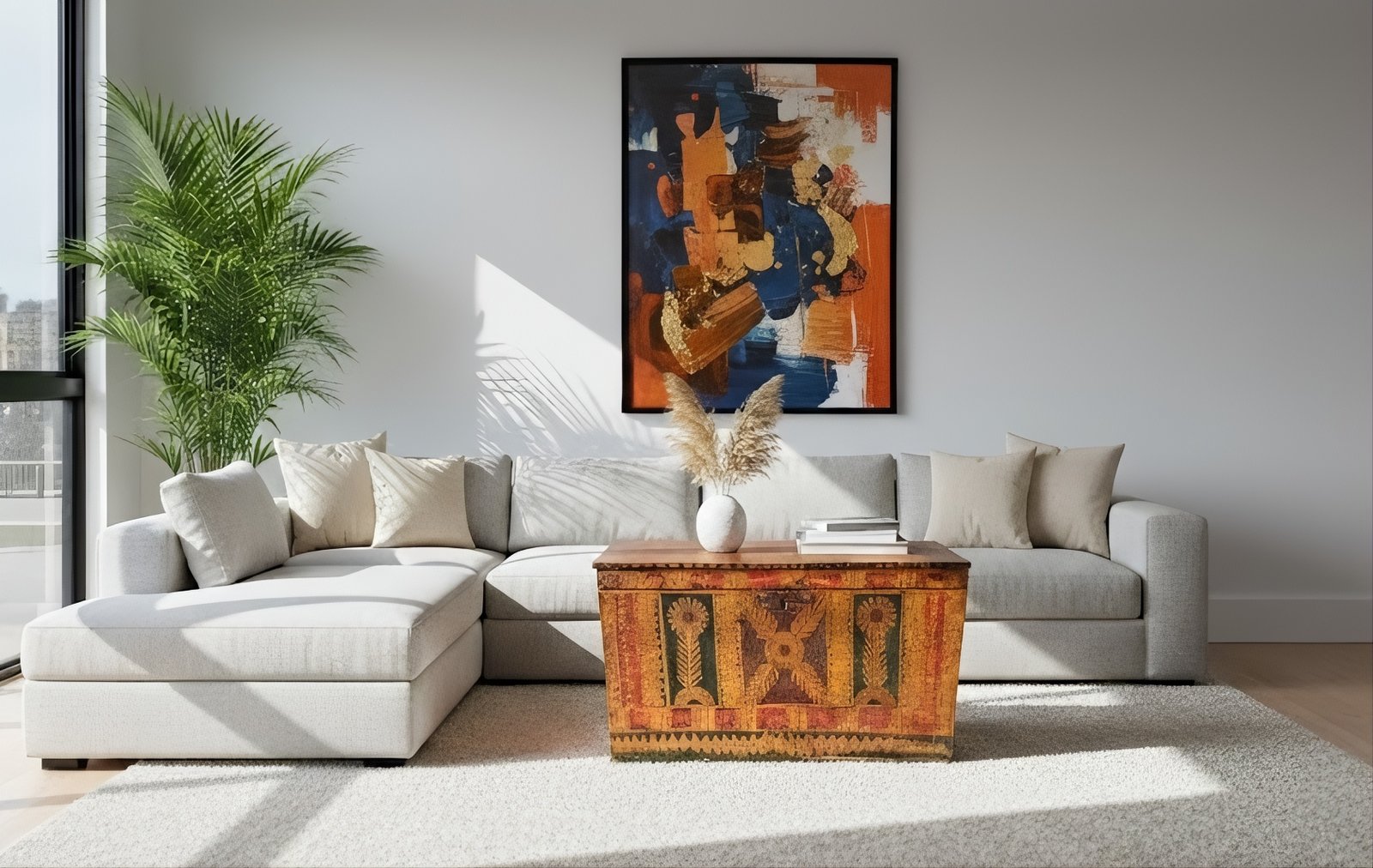 GEC-1 Baúl/Arcón "Tesoros Tribales del Sol"