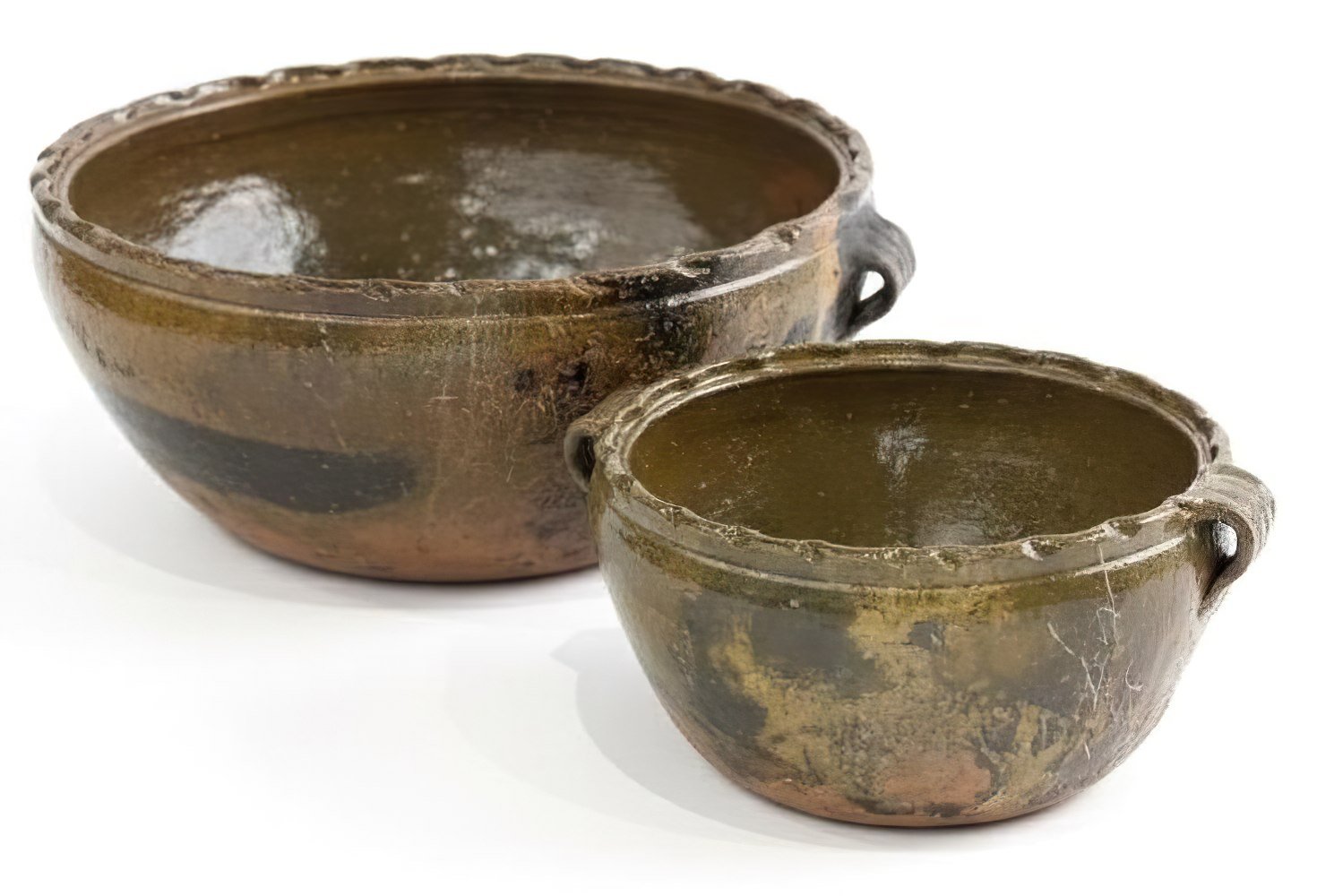Cazuela Tradicional con Esmalte Envejecido - LG-CCP-1 (grande) / LG-CCP-2 (pequeña) - Imagen 2