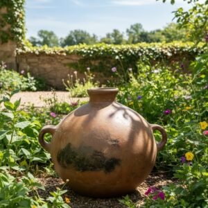 PT-21 Tinaja de Barro antigua Tradicional con Asas
