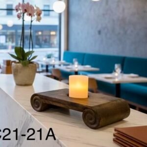 C21-21 Bases de Madera Tallada - Capiteles