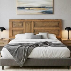 C-21-8 Puerta de Madera Maciza Recuperada: Una Joya Arquitectónica del Siglo XIX