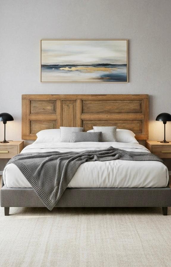 C-21-8 Puerta de Madera Maciza Recuperada: Una Joya Arquitectónica del Siglo XIX