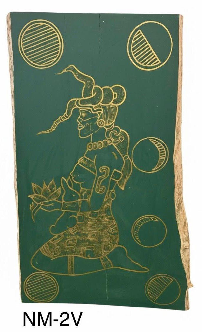 NM-2 (R, N, V) Placa Decorativa Diosa de la Luna - Imagen 8