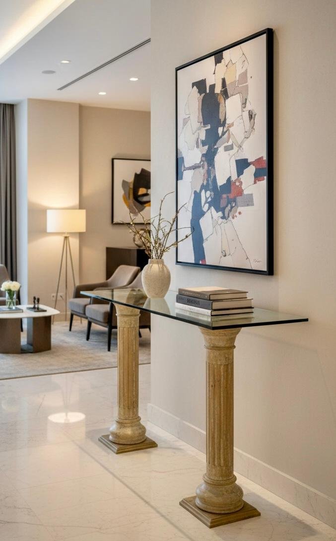 PT-23 Columna Arquitectónica Estriada de Estilo Neoclásico