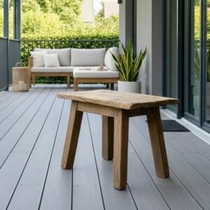 PT-6 Mesa Auxiliar en Madera Maciza Recuperada