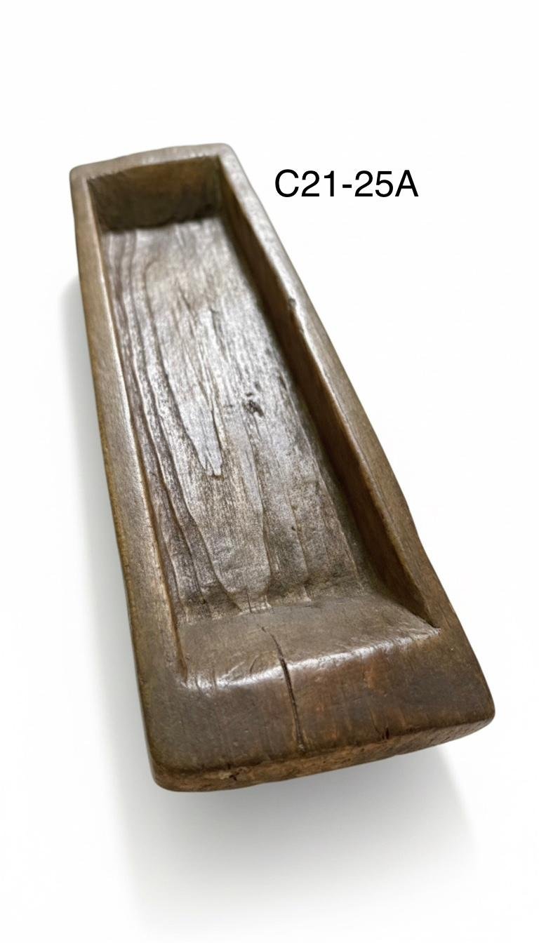 C21-25 Bateas de Madera Rústica Artesanal - Imagen 3