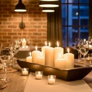 C21-25 Bateas de Madera Rústica Artesanal